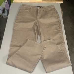 Khaki Gloria Vanderbilt Jeans